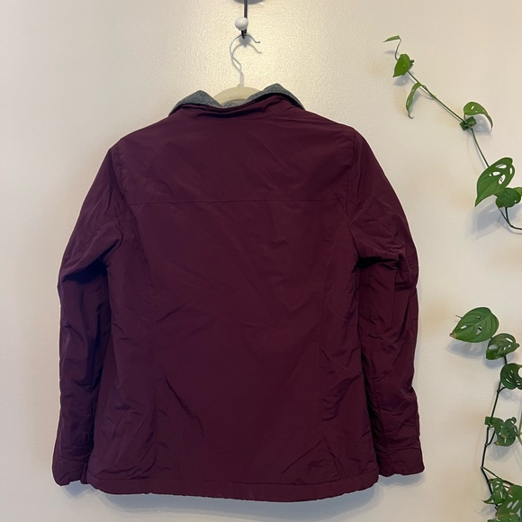 L.L. Bean purple ladies winter coat - Picture 4 of 4